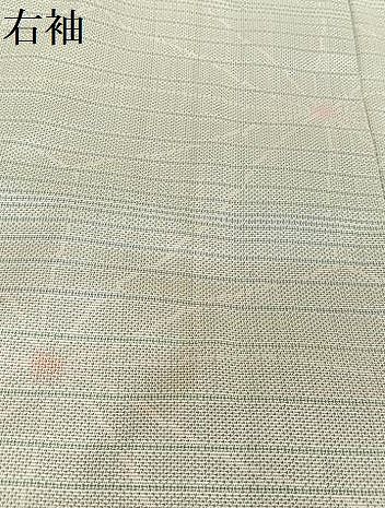 平和屋着物●本場大島紬　白大島　9マルキ　麻の葉文様　正絹　逸品　AAAV9082np 平和屋着物○本場大島紬 白大島 9マルキ 麻の葉文様 正絹 逸品