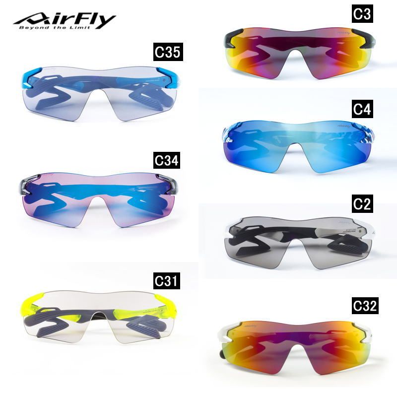 新品】エアフライ（AirFly） スポーツサングラス AF-301 標準