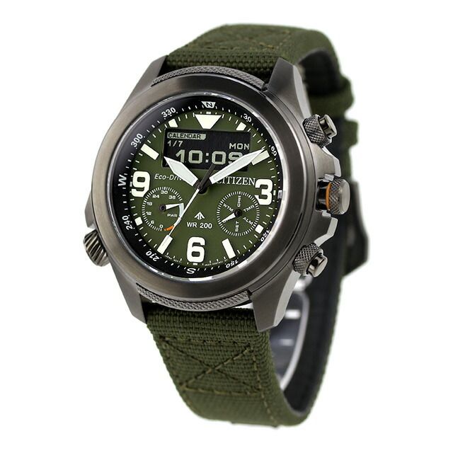 【新品】シチズン CITIZEN PROMASTER 腕時計 メンズ JV1005-02W プロマスター ランド 35周年記念限定モデル