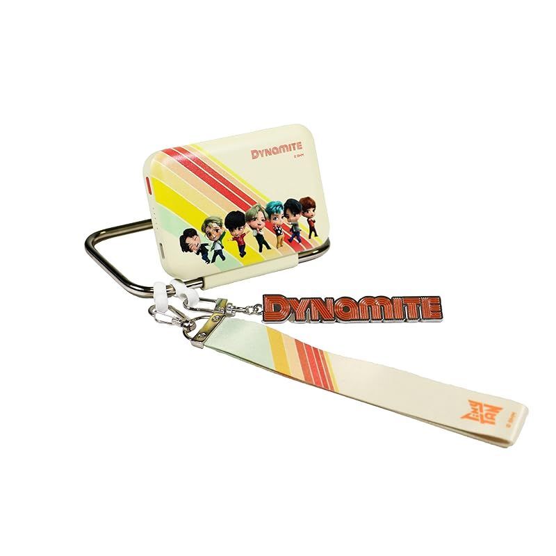 【人気商品】TinyTAN Clip Mobile Charger Pack モバイルバッテリー (キャラクター) TinyTANライセンス商品 TinyTAN inspired by BTS Qi認証 ワイヤレス充電器 PSE適合 iPhone8以降対応