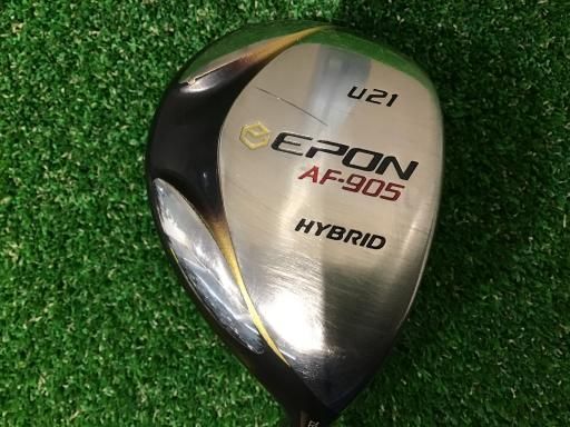 エポンゴルフ株式会社 EPON AF-905 U21° ユーティリティ UT 純正特注シャフト フレックスR メンズ 男性用 右利き 右用 Cランク ゴルフクラブ