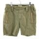 【】SAINT LAURENT ミリタリーショートパンツ サイズ38 グリーン 552446 Y153W[19]