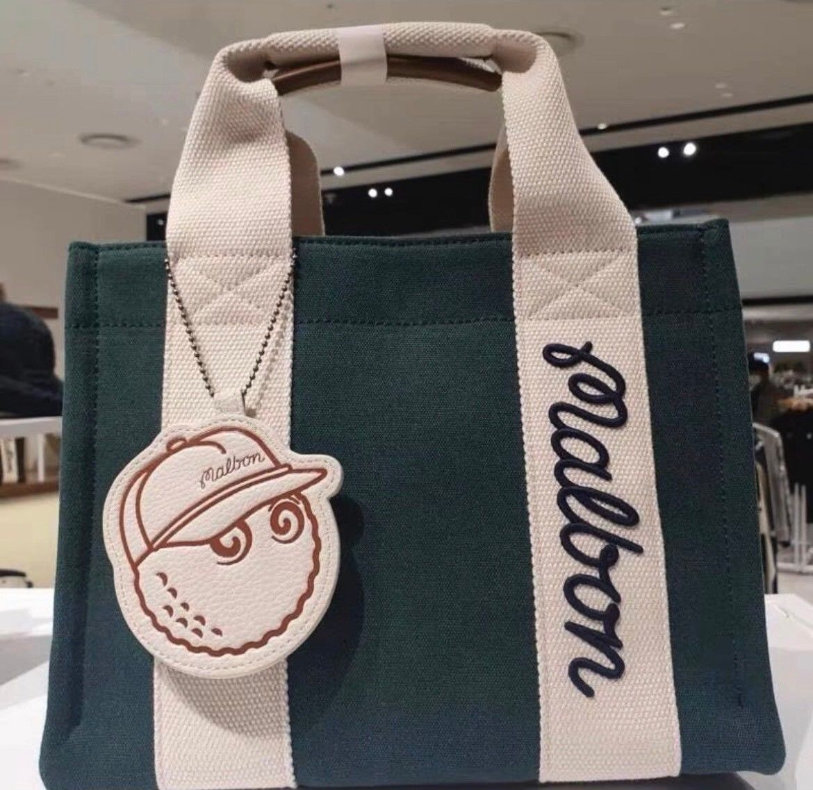 【icchi】マルボン Malbon ゴルフ トート ミニバッグ グリーン MALBON GOLF マルボン ゴルフ BUCKETS トートバッグ ミニバッグ