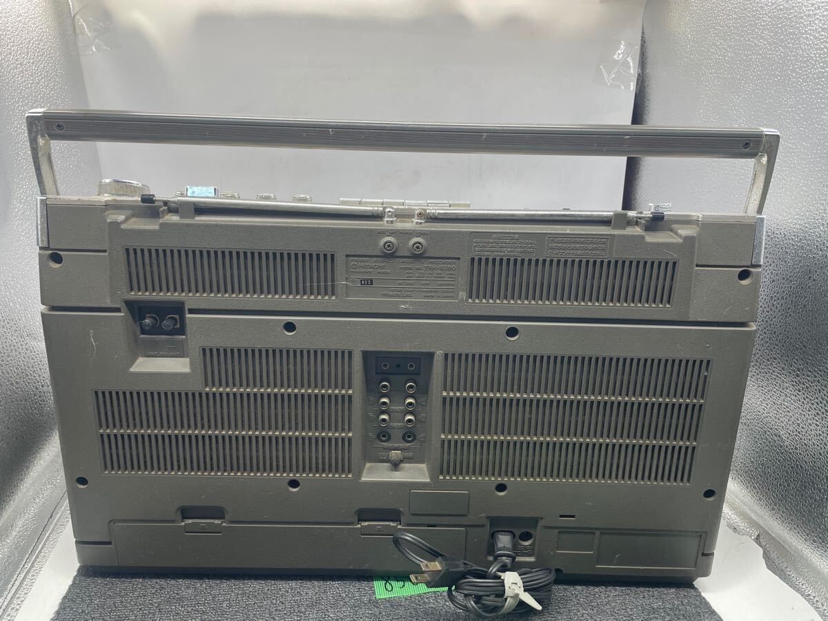 昭和レトロ HITACHI ラジカセ TRK-5110 タグ付き 動作品