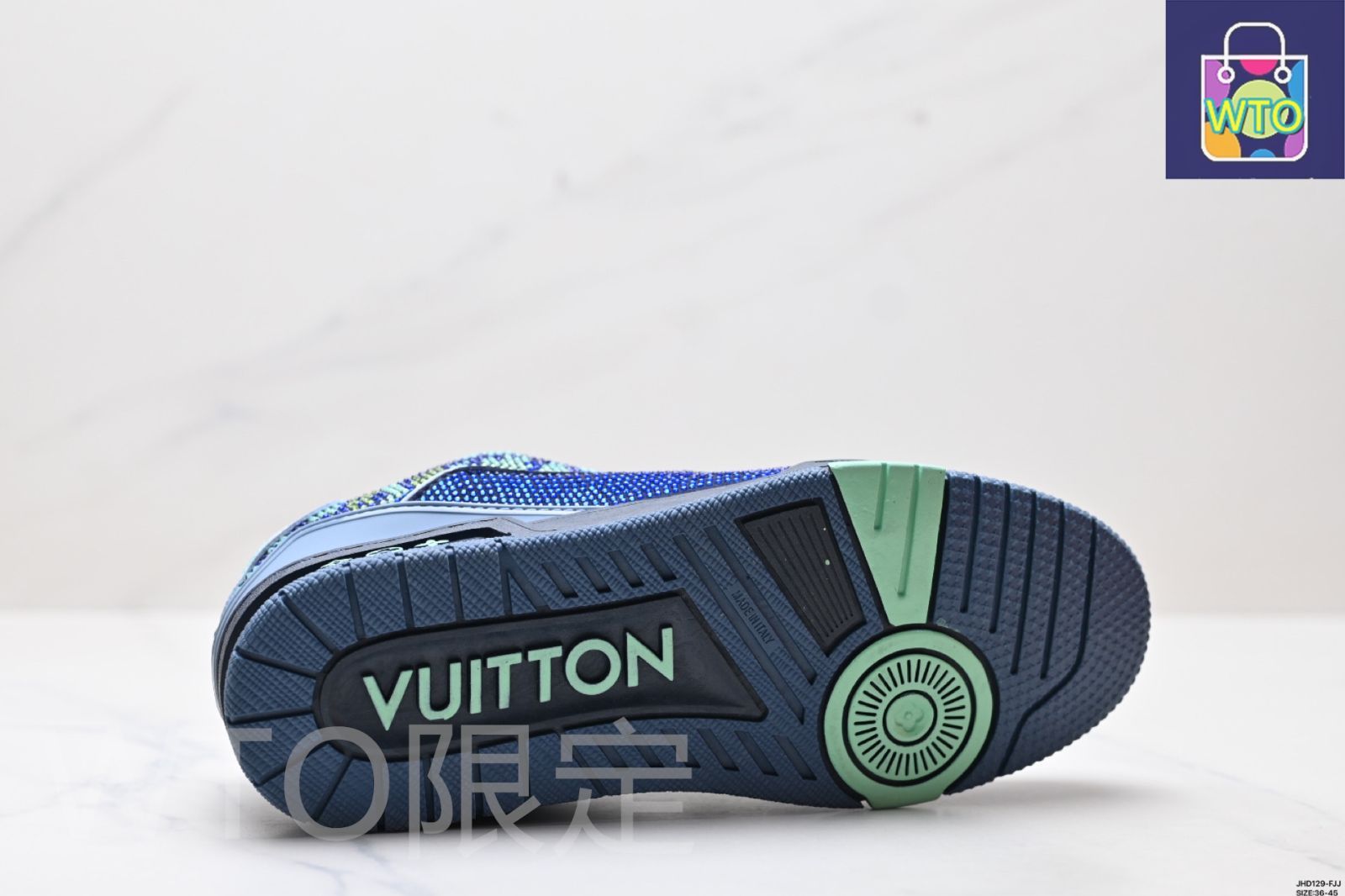  LV Louis Vuitton Trainer Sneaker Low カジュアルスポーツカルチャー バーサタイル スニーカー-WTO輸入1 スニーカー 靴