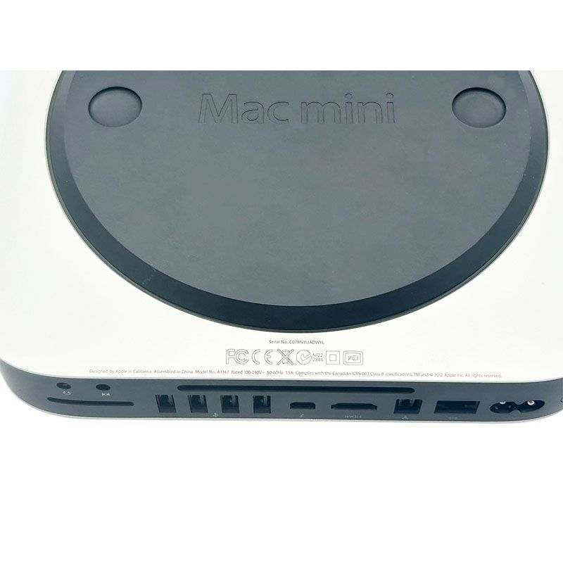 即配 驚速起動 SSD500GB メモリ16GB Intel Core i5 2.5GHz Apple Mac mini A1347 Late 2012  macOS Catalina 10.15.7 無線 BT HDMI miniPC ディスクトップパソコン - メルカリ