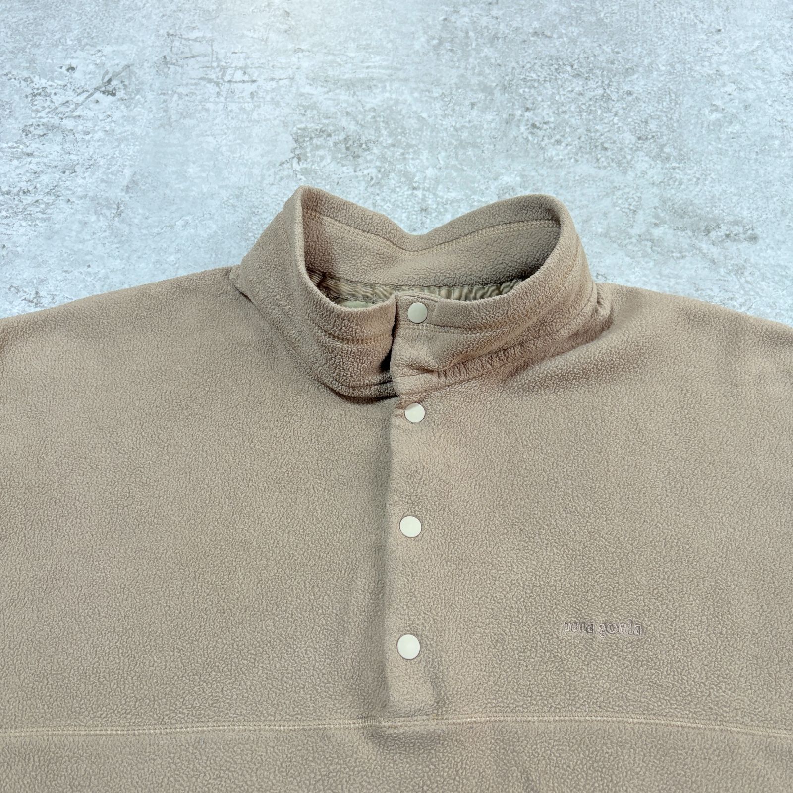 90s USA製 patagonia Micro D-LUXE Pullover【 beige 】パタゴニア