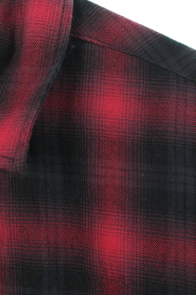 サンローランパリ 16AW 407723 Y826L オンブレチェック長袖シャツ