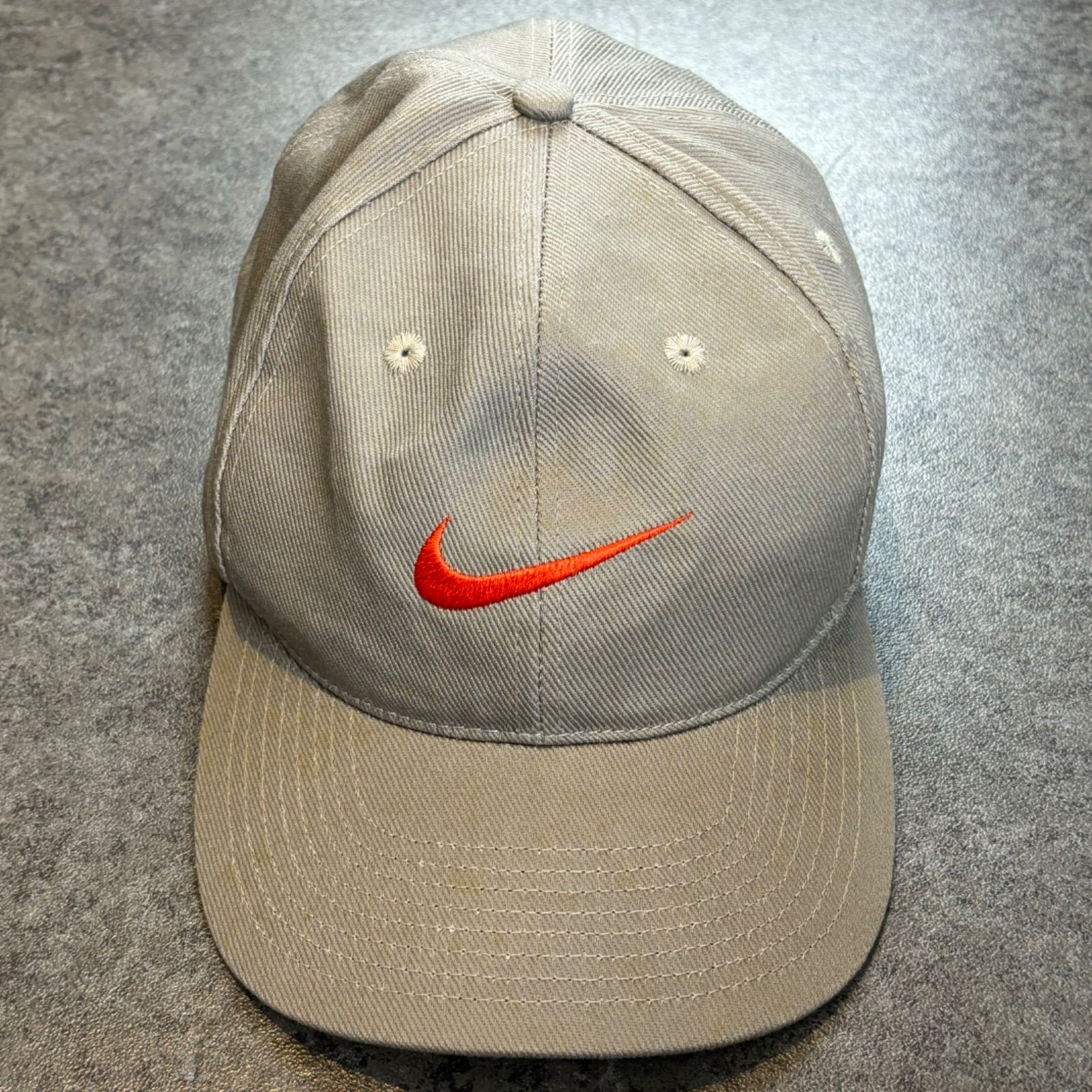 NIKE 90's ヴィンテージキャップ キャップ/帽子】90s NIKE (ナイキ) Swoosh スウッシュ ビンテージ