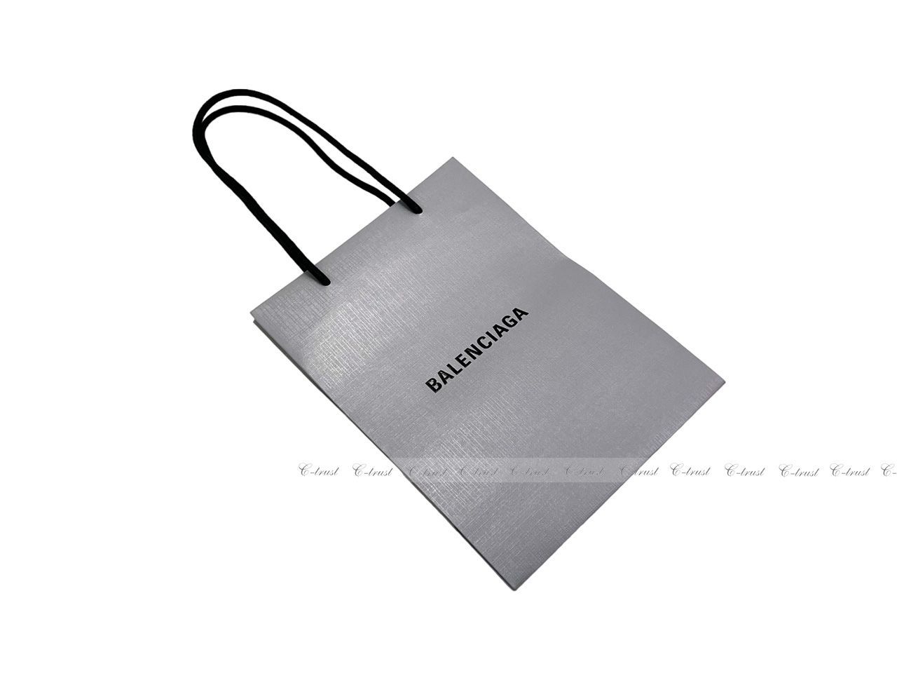 BALENCIAGA バレンシアガ ショッパー SHOPPER バッグ BAG プレゼント ギフト 紙袋 ブランド 新品 未使用 26×20×10 ★ グレー bal33a