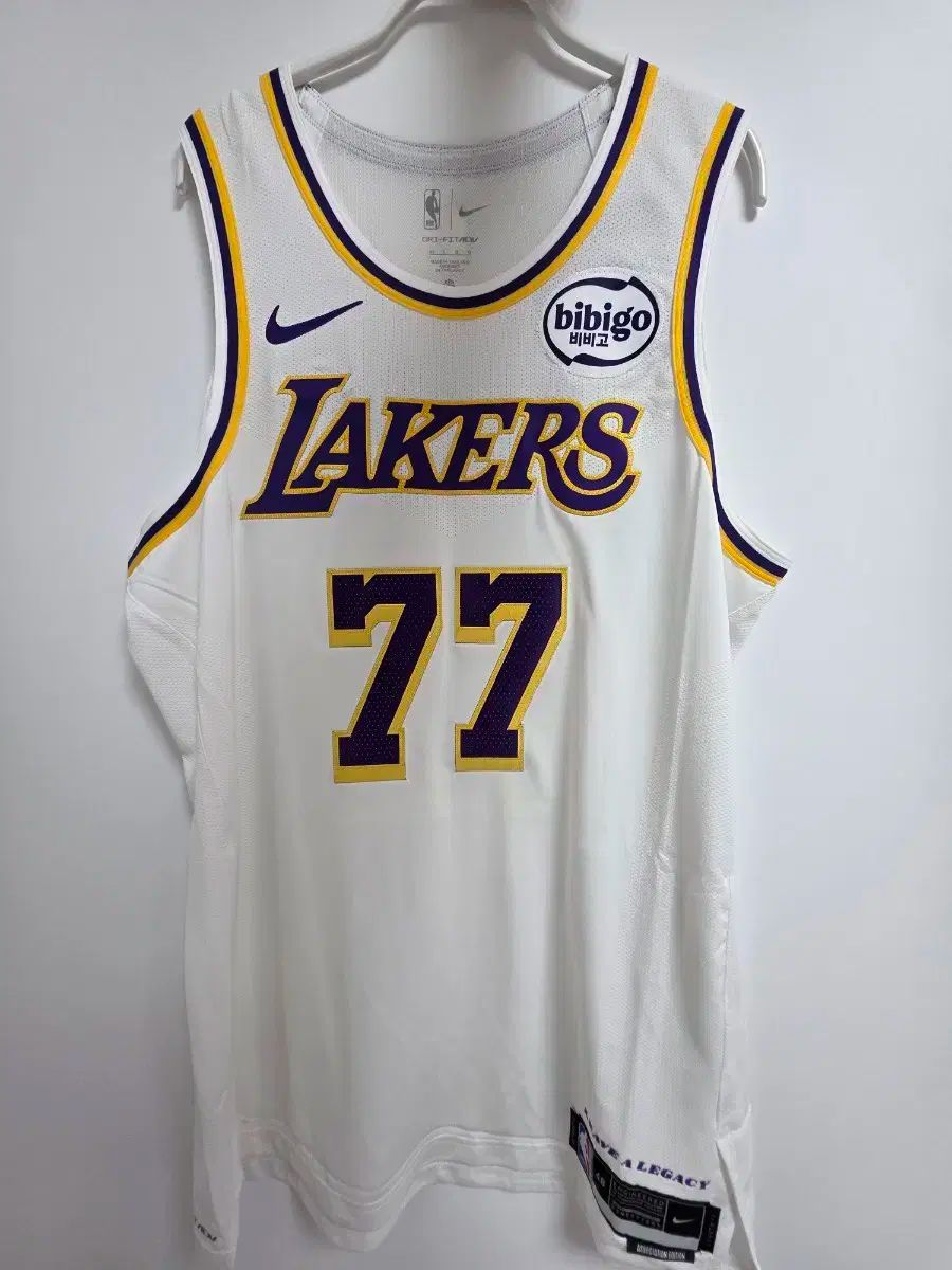 NIKE ナイキ NBA LA Lakers どんちち アセンティック ジャージ 48