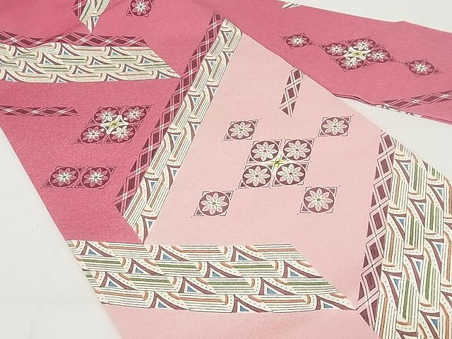 期間限定セール30％off○超希少 極上 人間国宝 鈴田滋人 木版摺更紗 九