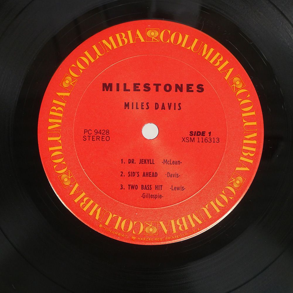 米 US盤 MILES DAVIS/MILESTONES/COLUMBIA PC9428 LP - メルカリ