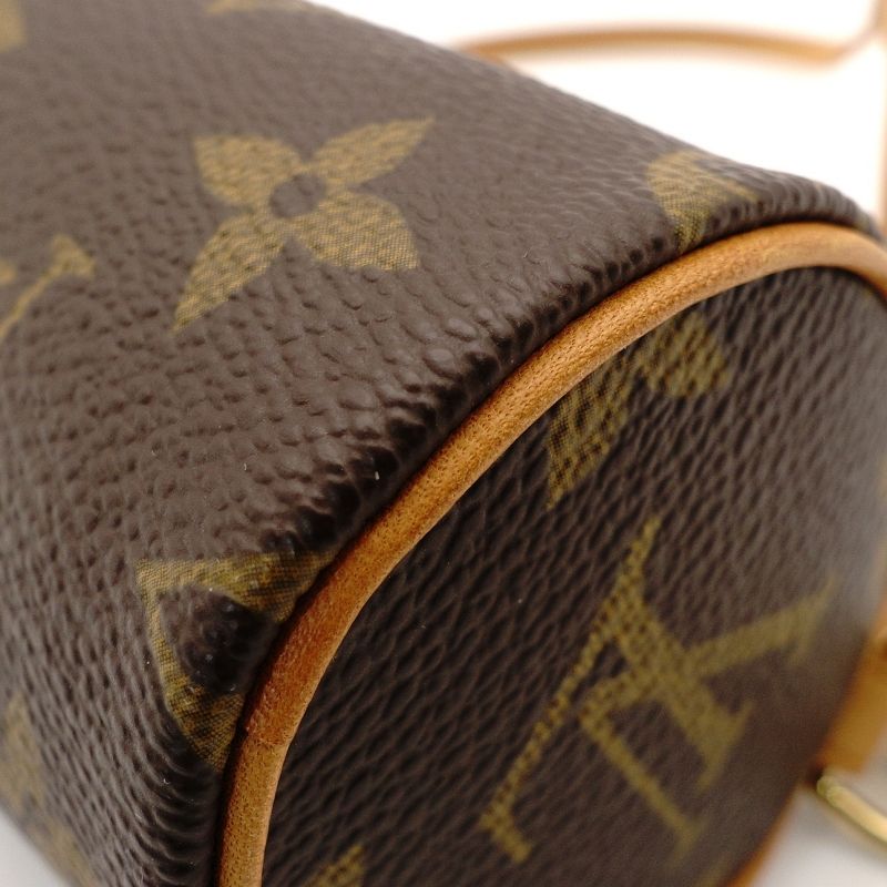 ルイヴィトン LOUIS VUITTON モノグラム パピヨン 付属ポーチ ブラウン 7-9-307 DECORATOM_COM_BR