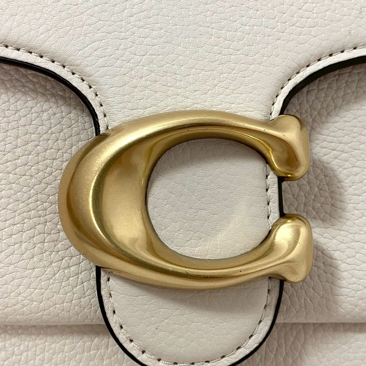 COACH】タビー ショルダー バッグ 26 CH857 レザー ホワイト/白 