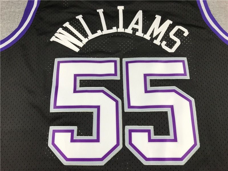 NBA ジェイソン・ウィリアムス キングス ユニフォーム 刺繍ロゴ