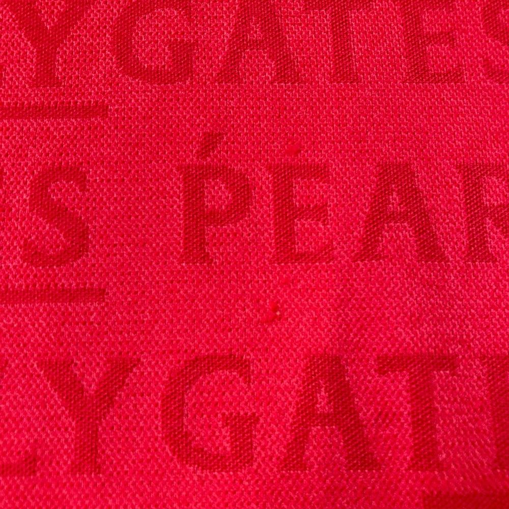 サイズ：5 PEARLY GATES パーリーゲイツ  半袖ポロシャツ  レッド系 [240101433225] ゴルフウェア メンズ ストスト PEARLY GATES パーリーゲイツ 半袖ポロシャツ レッド系 サイズ