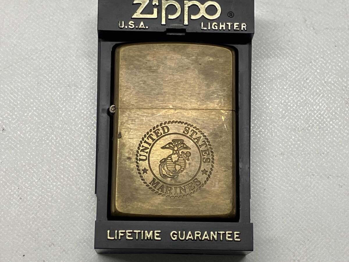 Zippo UNITED STATES MARINES アメリカ海兵隊 ジッポ 1989年製