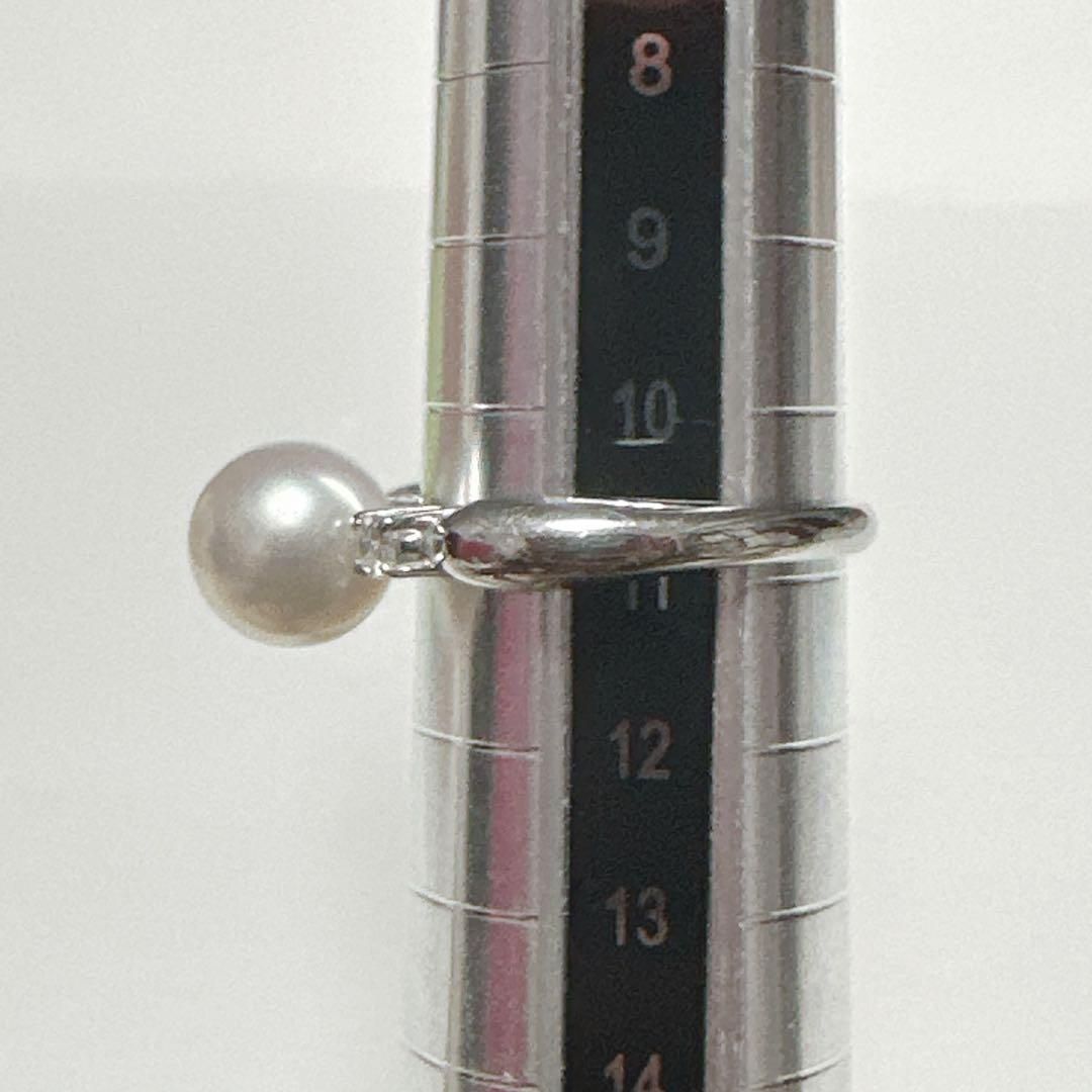 TASAKI タサキ 指輪 リング PT900 パール ダイヤモンド0.09ct - メルカリ