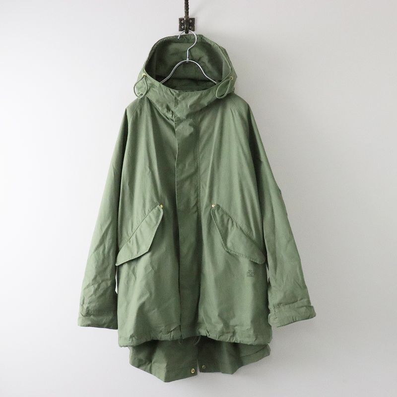 ドゥロワー Drawer モッズコート 36/カーキ ミリタリー ジャケット  