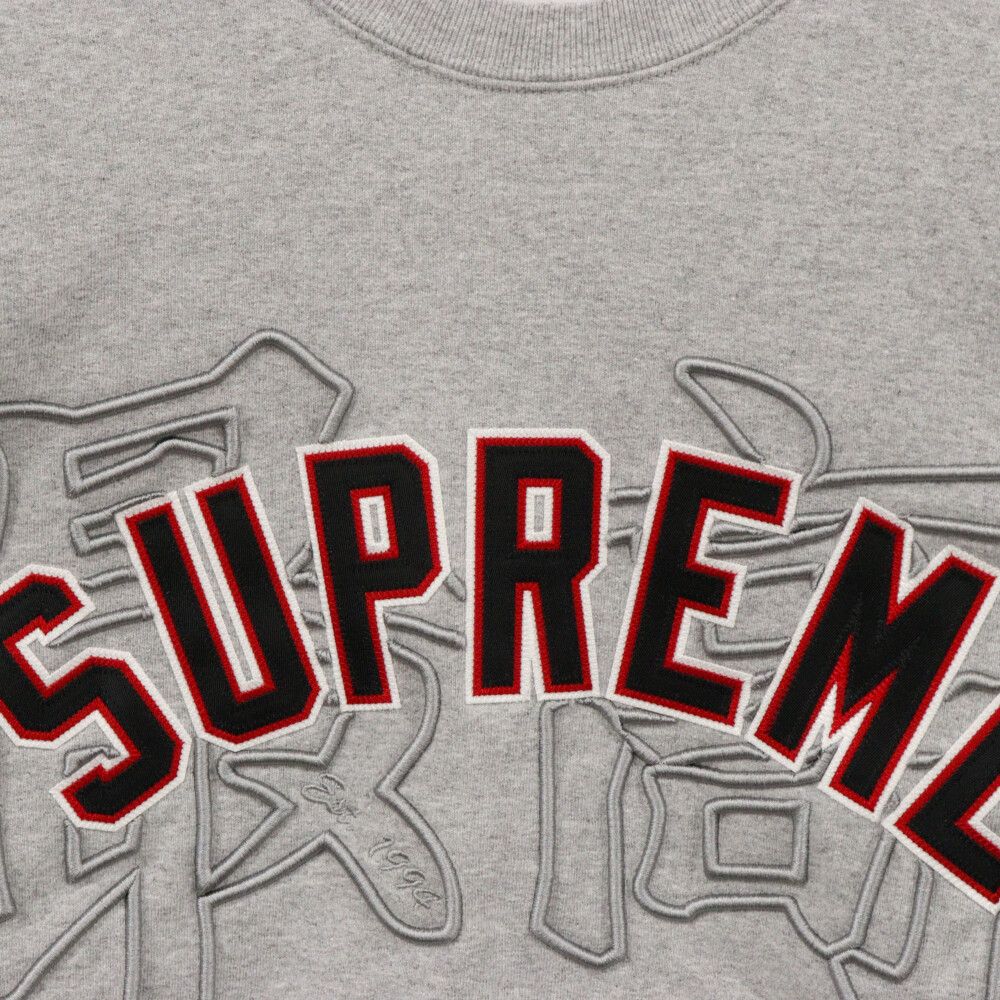 SUPREME (シュプリーム) 20SS Kanji Logo Crewneck 漢字ロゴクルー 