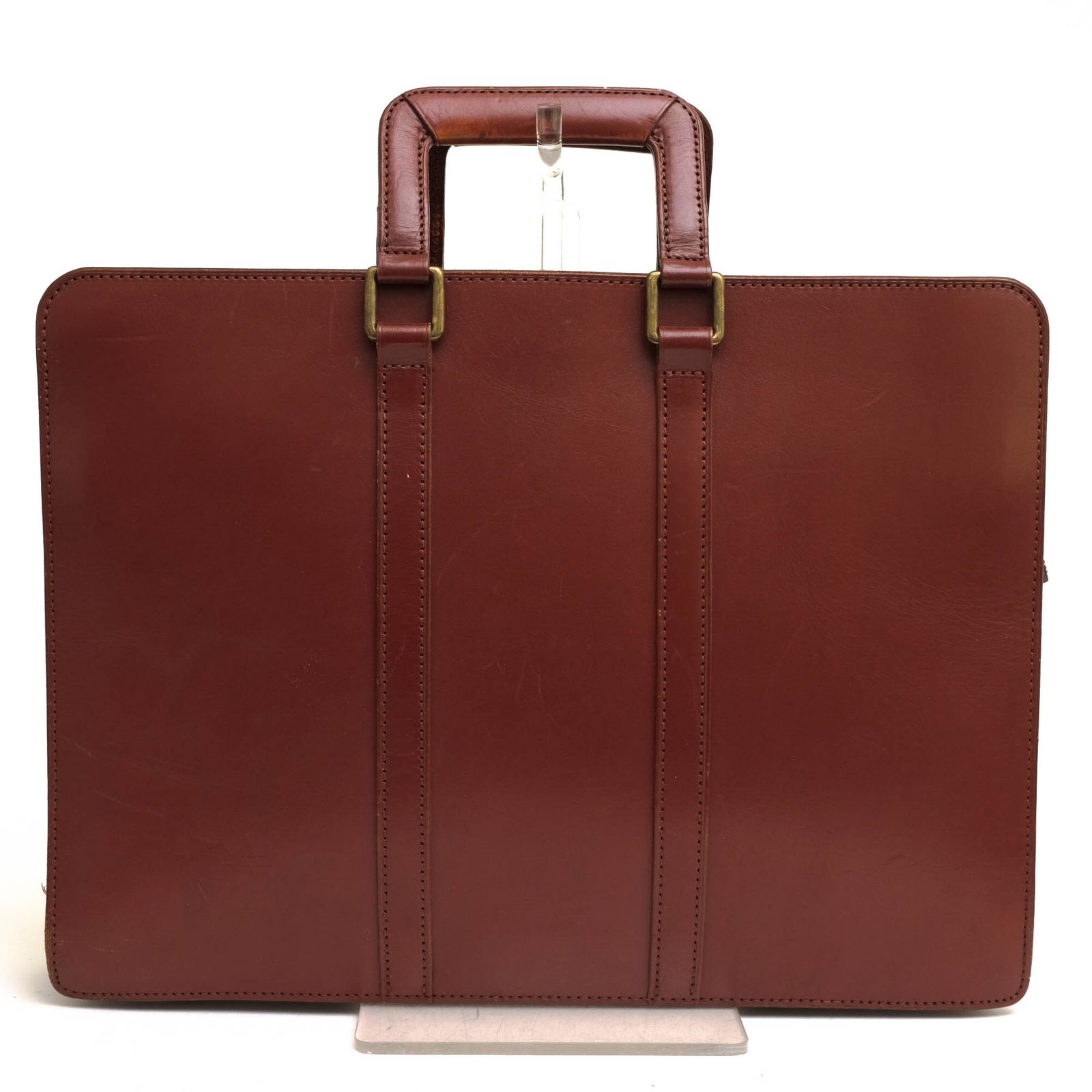 PORTER ブラウン ビジネスバッグ 未使用品】PORTER ダレスバッグ 鍵付き ブラウン ビジネスバッグ