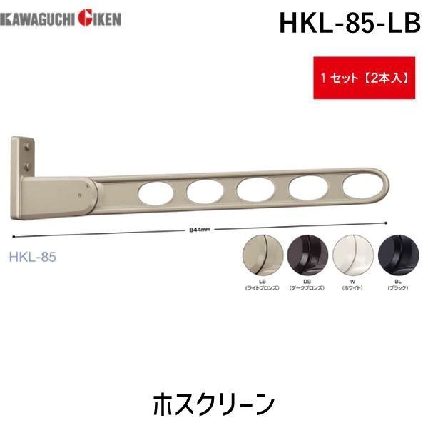 7営業日以内発送 川口技研 HKL-85-LB 2個入 ホスクリーン HKL85LB ライトブロンズ 窓壁用 物干し金物 ロングベースタイプ HKL型 屋外 沖縄離島販売不可