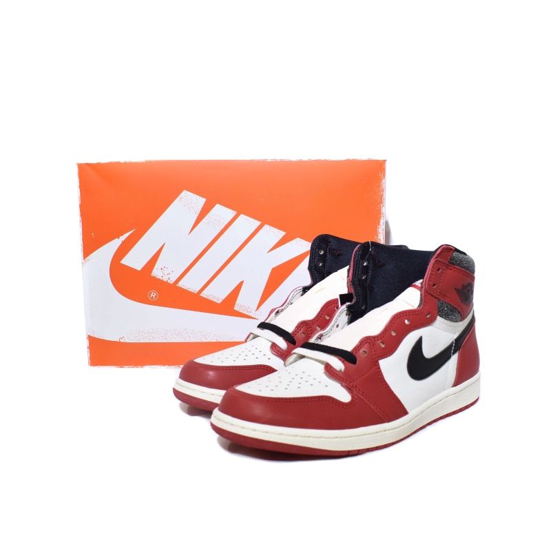 ナイキ NIKE Air Jordan 1 High OG Lost & Found/Chicago エアジョーダン1 ハイ ロスト & ファウンド  シカゴ スニーカー US9.5 赤 レッド DZ5485-612 □GY20 - メルカリ