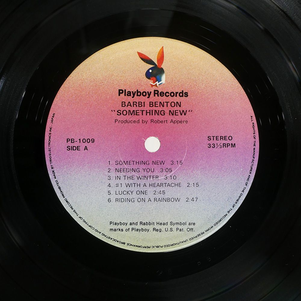 国内盤LP！帯付き！バルビベントン　Barbi Bentonサムシング・ニュー 帯付き 国内盤 BARBI BENTON/SOMETHING NEW/PLAYBOY PB1009 LP