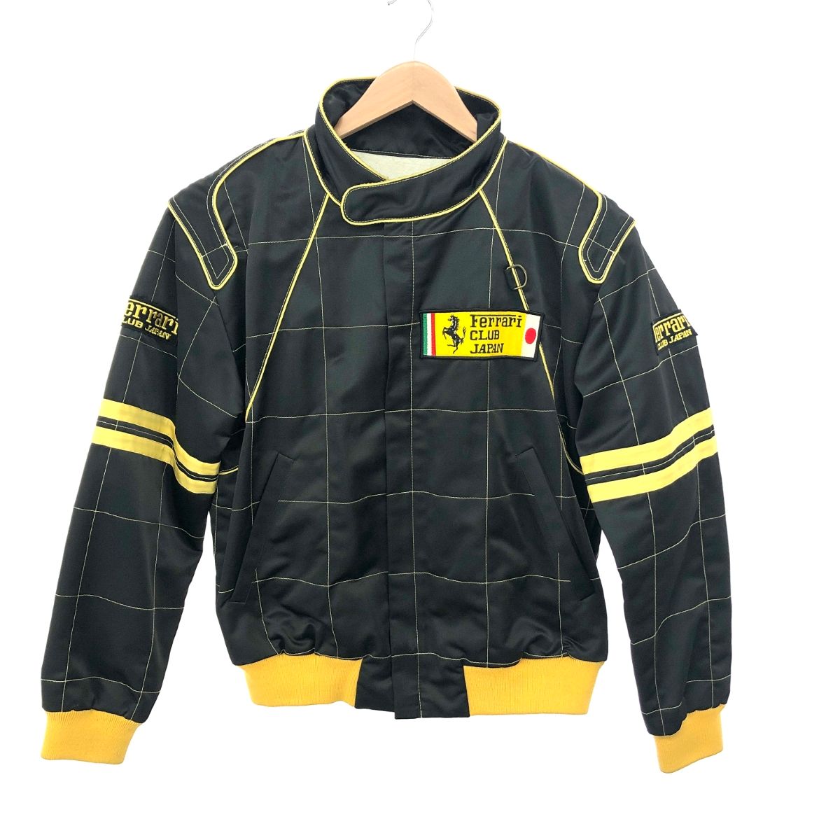 Ferrari フェラーリ チェック ジップアップ ブルゾン サイズ:2