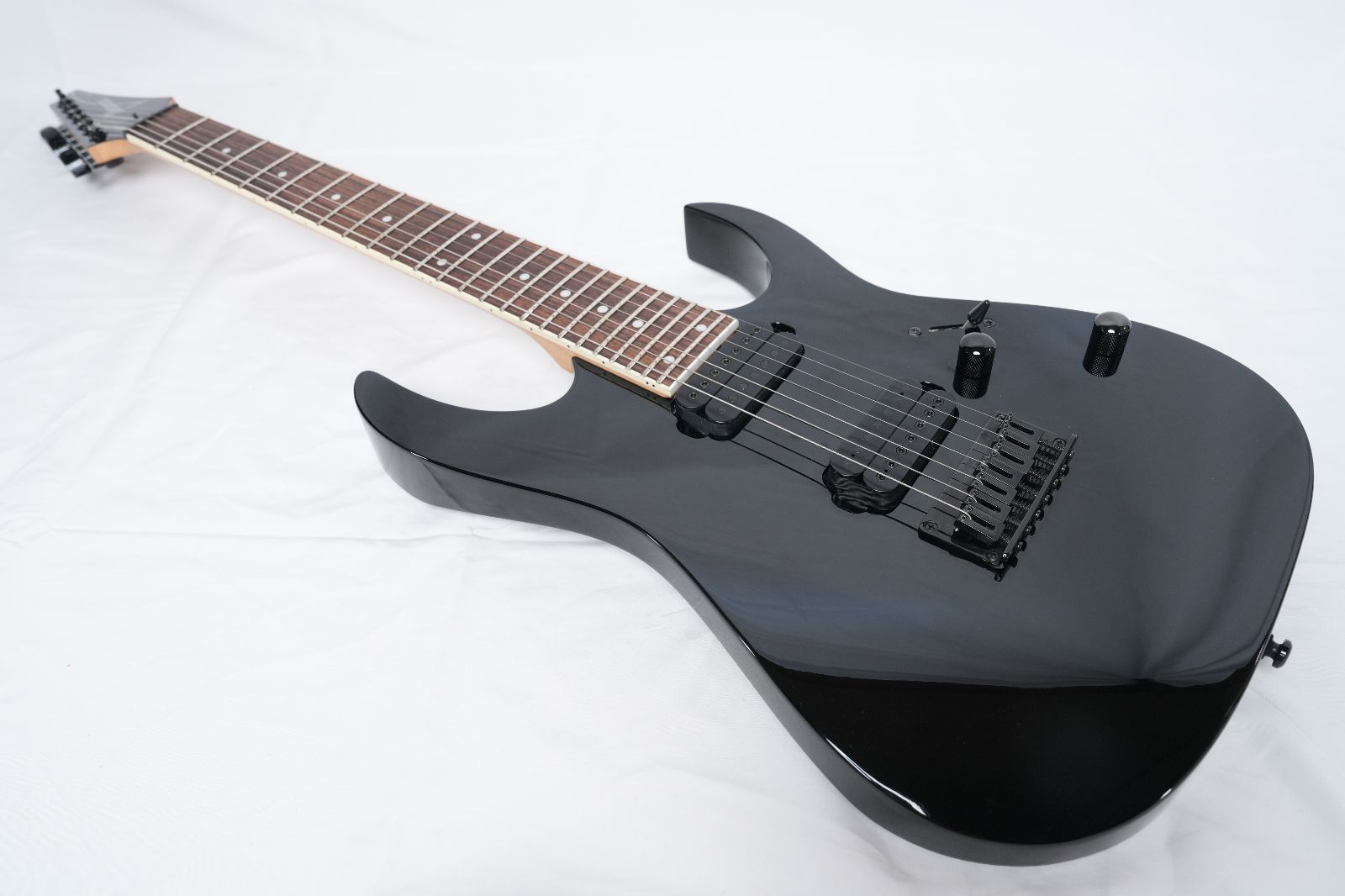 ☆Ibanez☆RG7321 BK 7弦ギター 美品 2006年製 ノントレモロ仕様