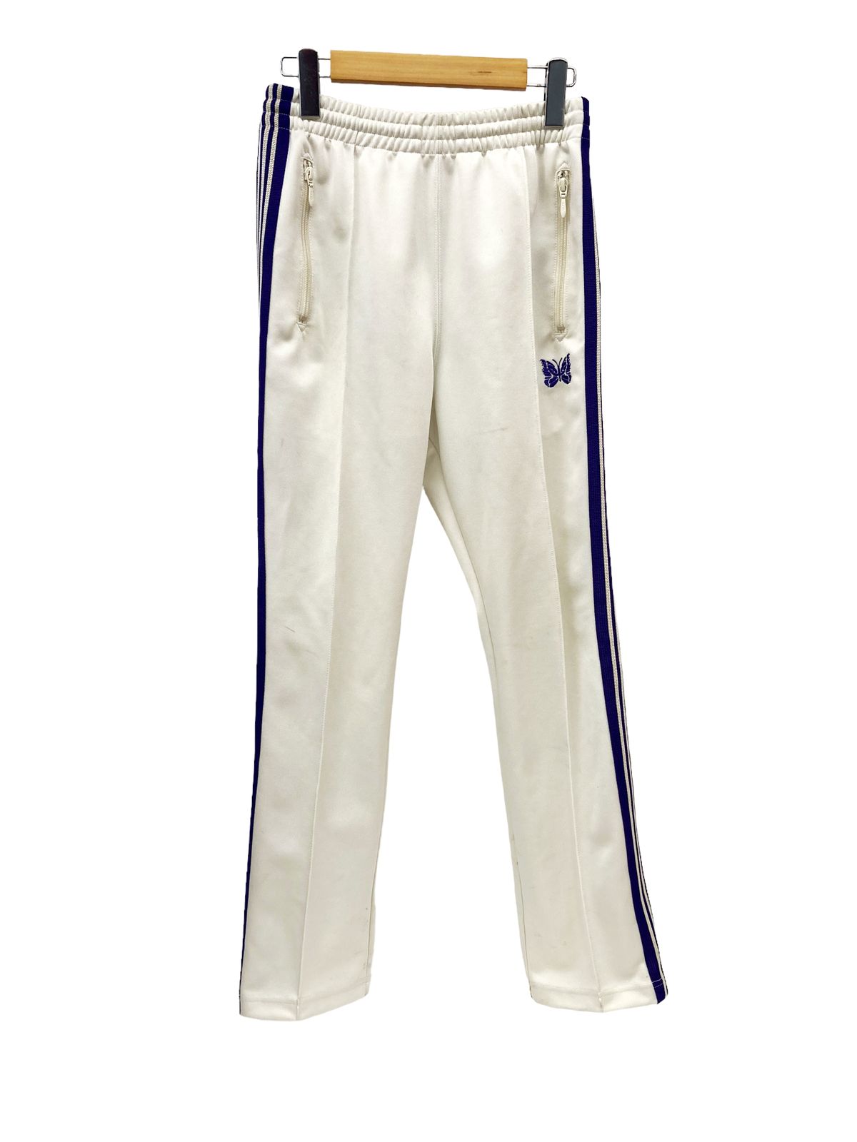 needles Zipped Track Pant L パピヨン　パープル数回着用したのみです