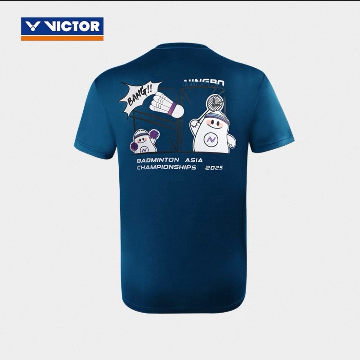 ﾊﾞﾄﾞﾐﾝﾄﾝ ｱｼﾞｱ選手権大会2025 記念Tシャツ【VICTOR】 ユニセックス L