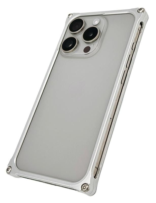 ソリッドバンパー for iPhone 15 Pro マットチタニウム