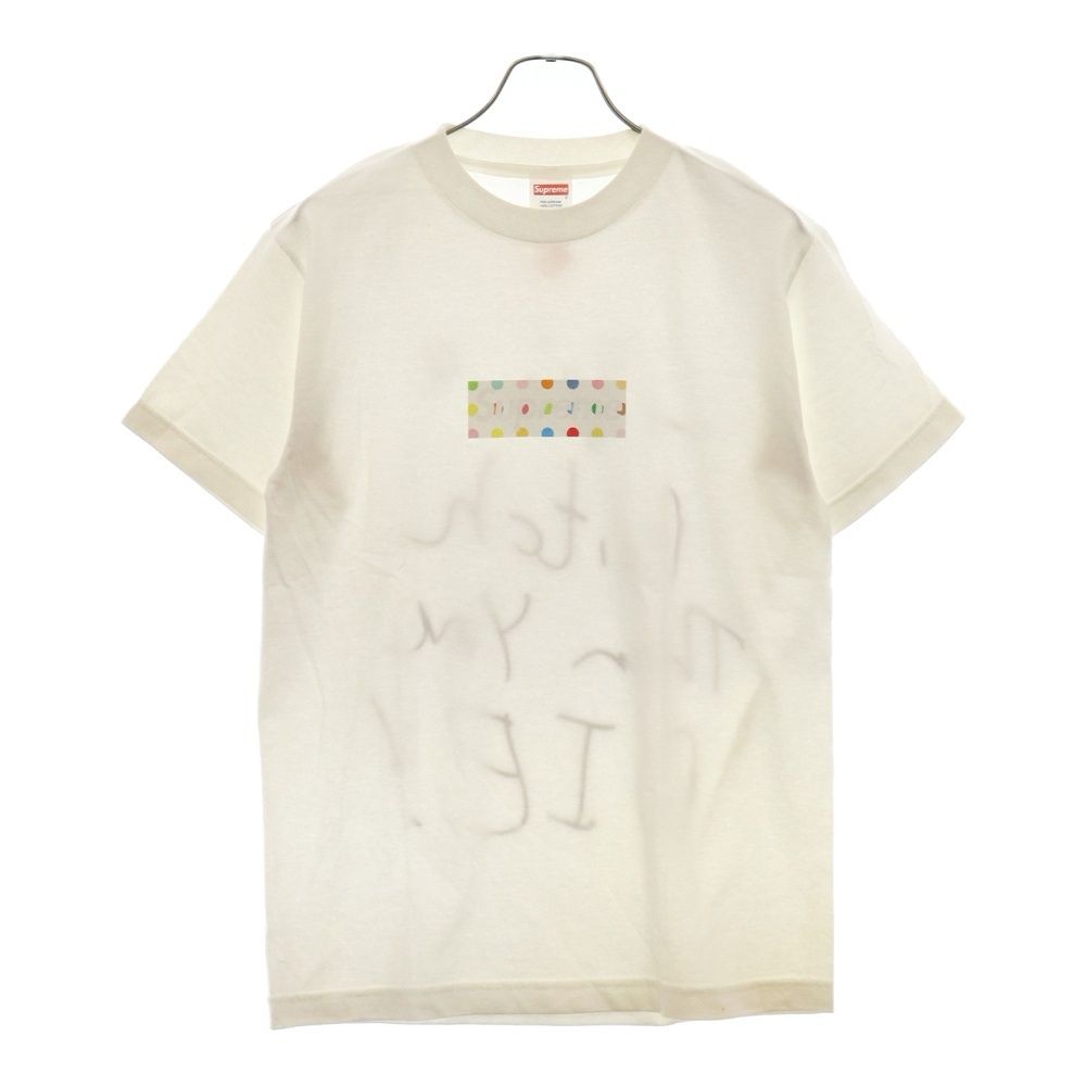 SUPREME (シュプリーム) 09AW×Damien Hirst Box Logo Tee ダミアンハースト ドットボックスロゴ 半袖Tシャツ カットソー ホワイト