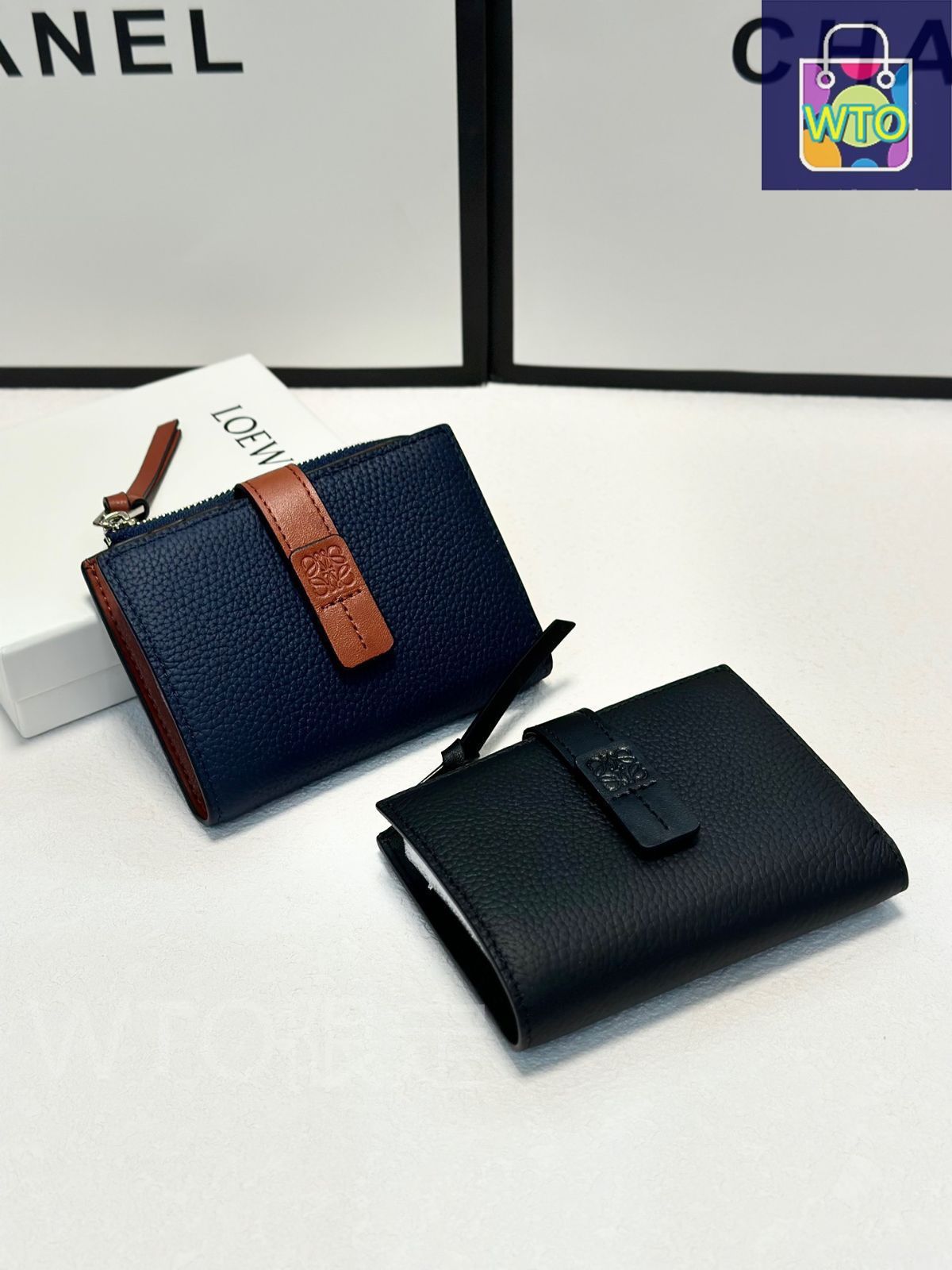 LOEWE|ロエベ|財布 クレジットカードスロットに紙幣と手形を収納 両用カードバッグ財布 | ♥品