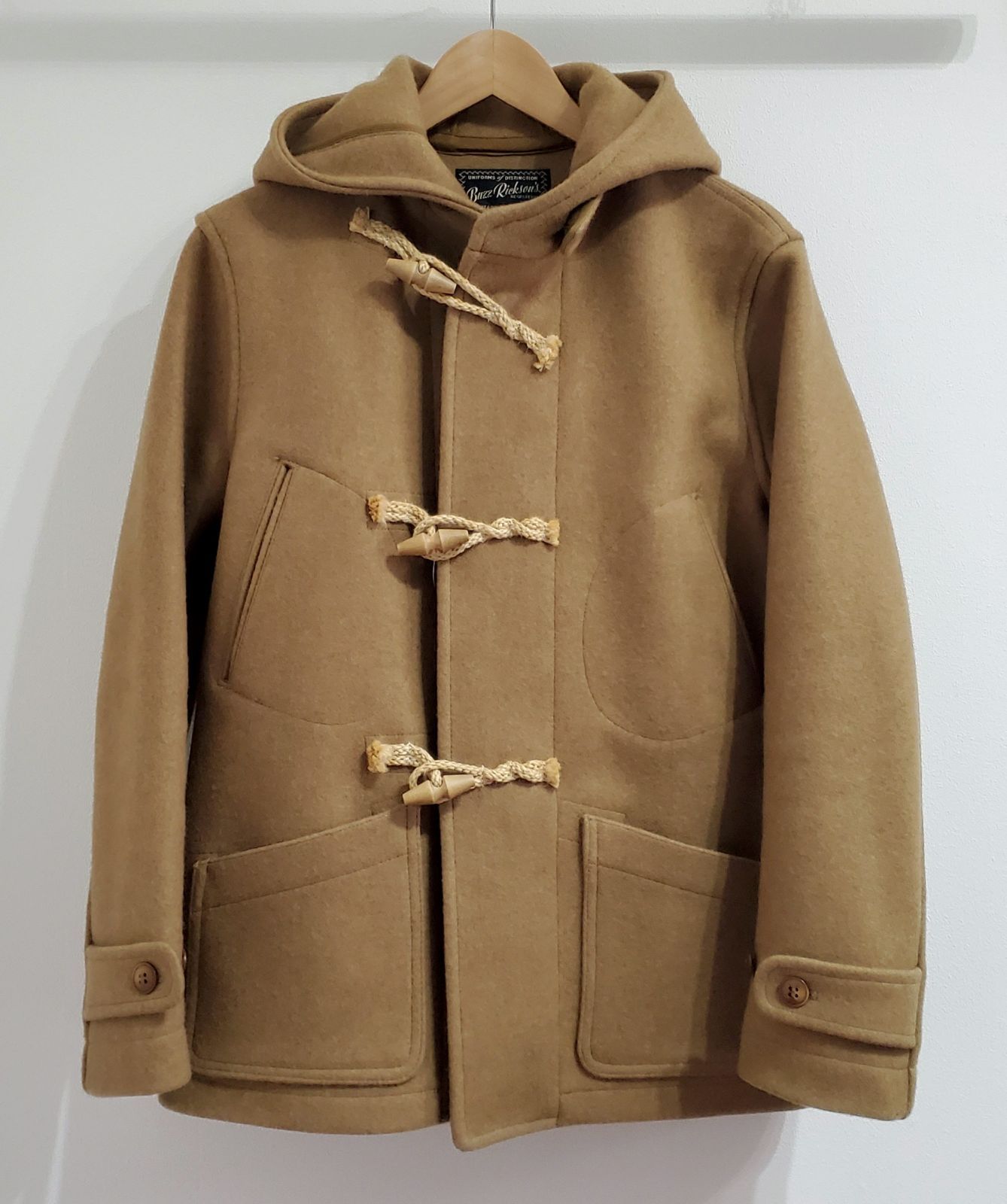 BUZZ RICKSON'S William Gibson Collection バズリクソンズ□極美品 13年 34oz WOOL MELTON  SHORT DUFFLE COAT 38 ウール メルトン ショート ダッフルコート 定価47250 - メルカリ