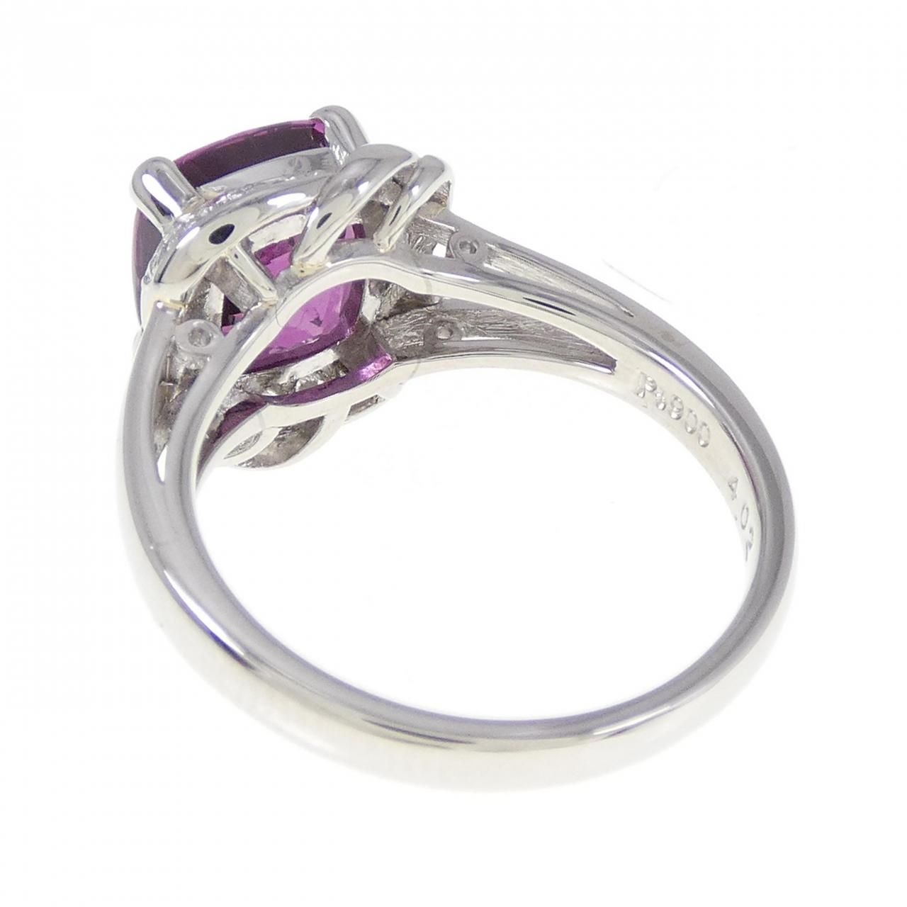 PT ガーネット リング 4.02CT - メルカリ 