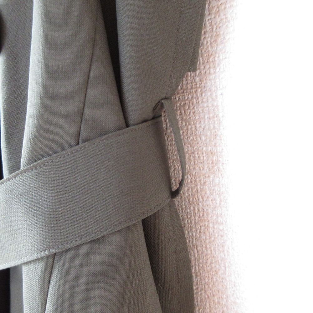 美品 sacai サカイ Suiting Long Vest ドッキングロングジレ