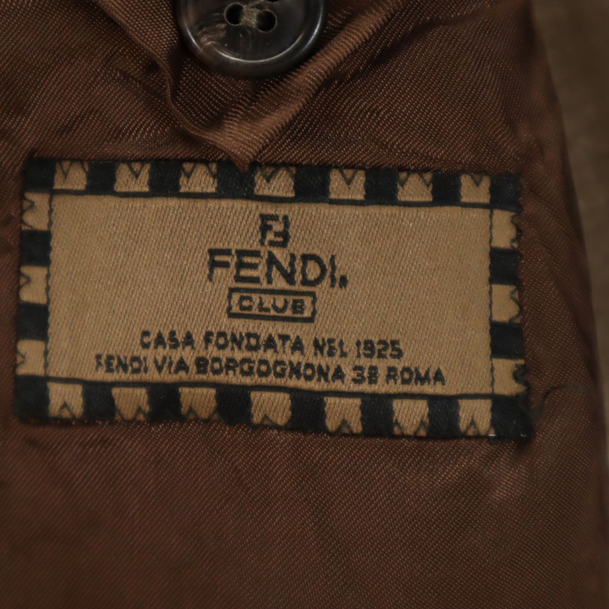 FENDI フェンディ イタリア製 ウールブレンド スーツ 上下