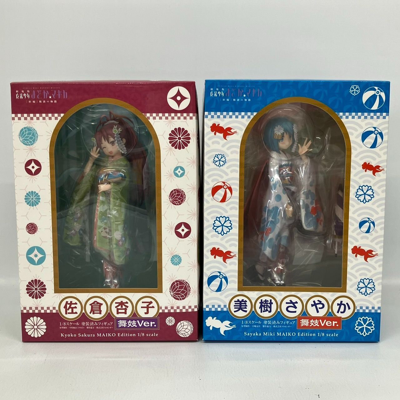 佐倉杏子 美樹さやか舞妓Ver フィギュアセット ANIPLEX 美樹さやか 舞妓ver. 1/8スケールフィギュア