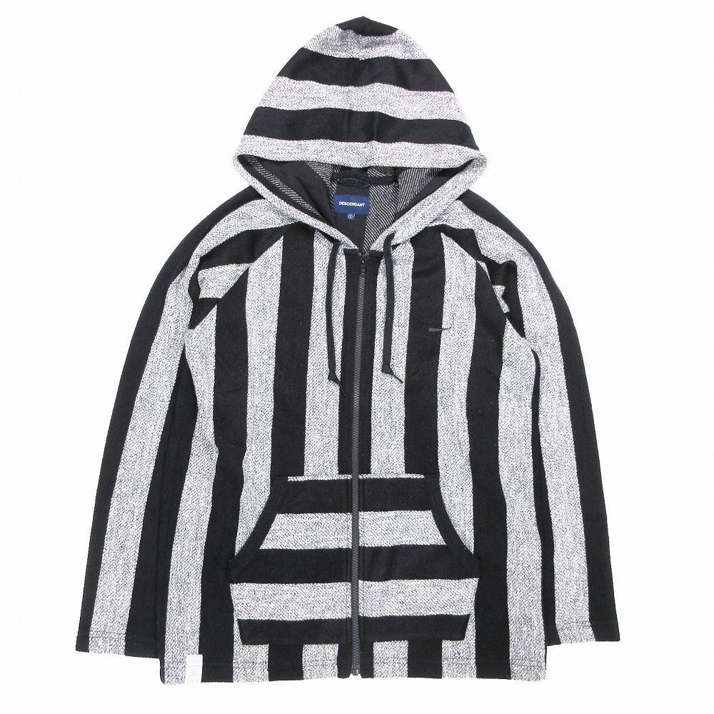 17SS DESCENDANT ディセンダント BAJA / ZIP UP HOODED SWEATSHIRT  
