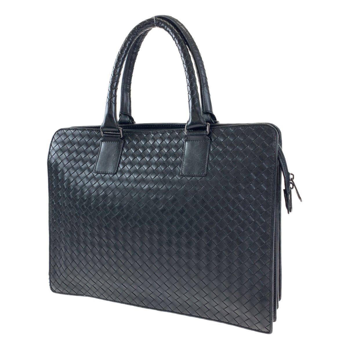 美品 BOTTEGAVENETA ボッテガヴェネタ イントレチャート ブラック