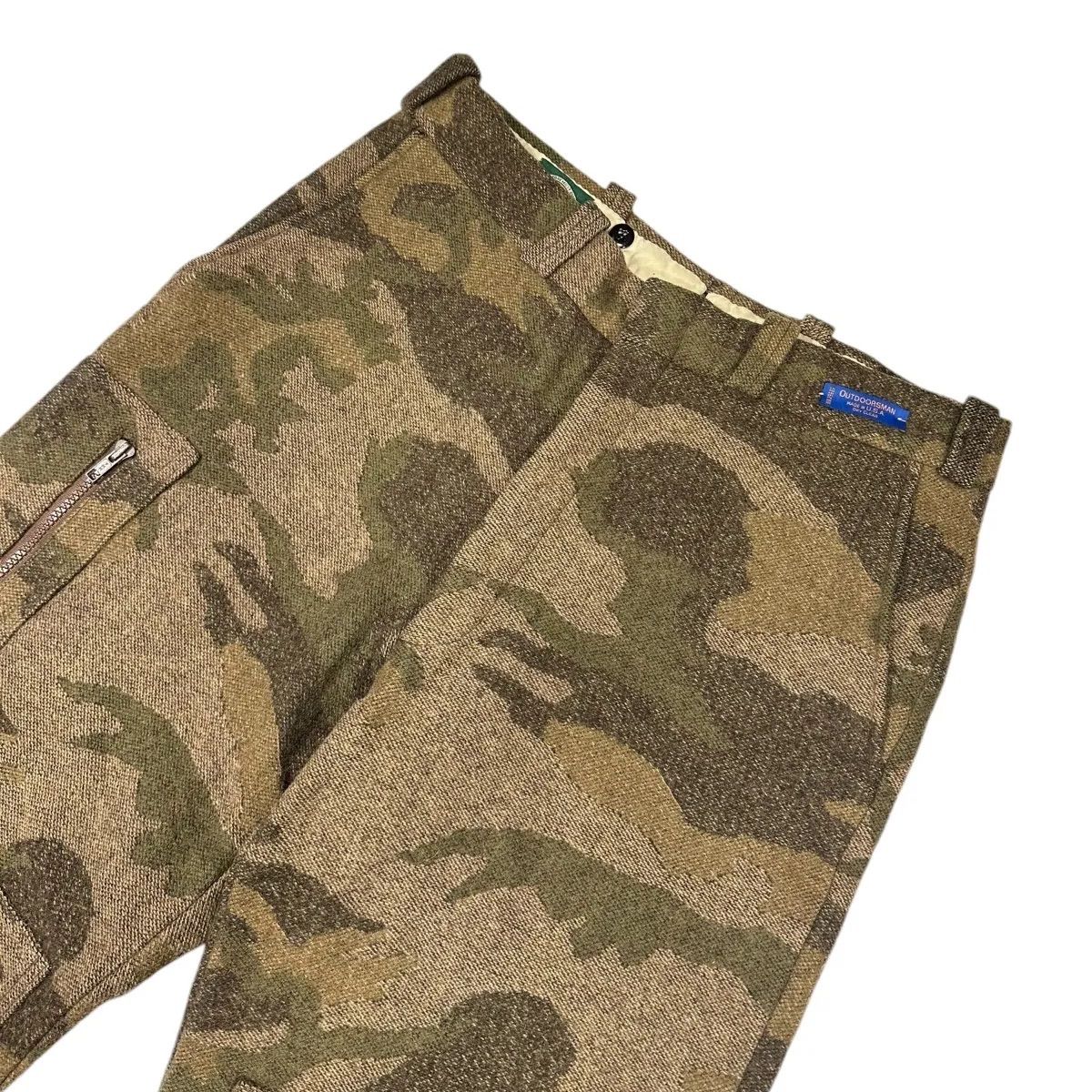 80s 90s ペンドルトン カモフラージュ 迷彩柄 ウールパンツ 80s - 90s Cabelas × Pendleton 