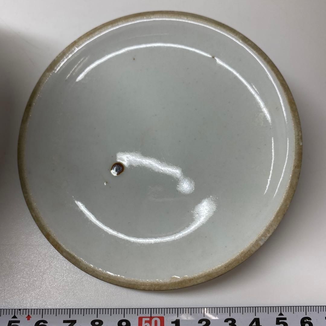 中国古玩 青花蓋物 幅11.8㎝ 東Y6-1205②タトチ 中国古玩 青花蓋物 幅