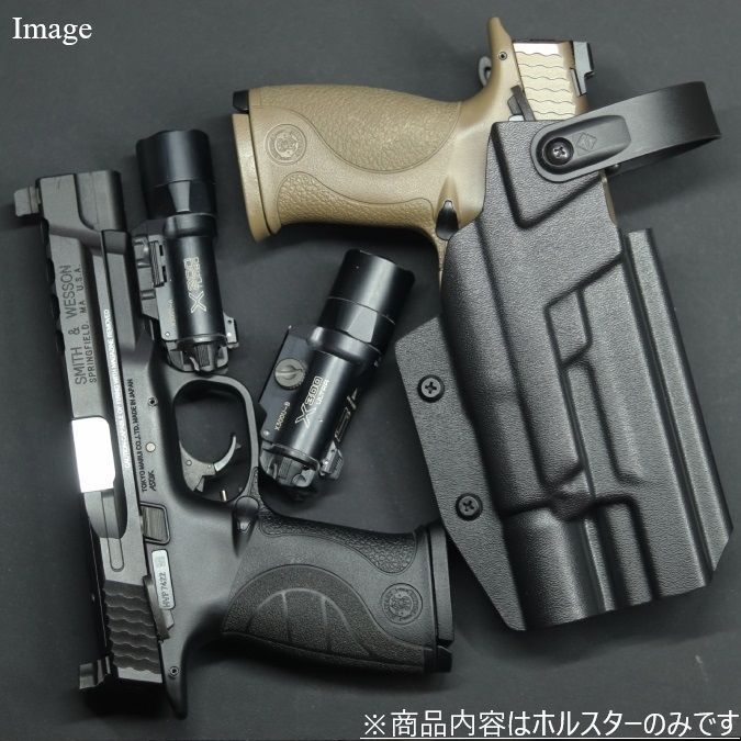 国内製造品 六七五 S&W M&P9 X300U ライト 専用 ホルスター 右用