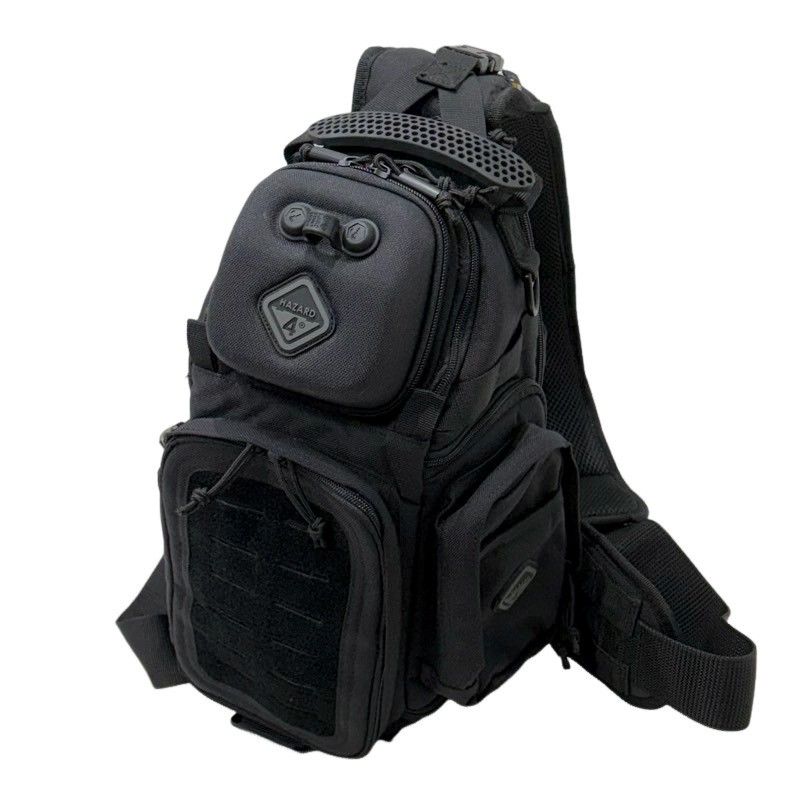 HAZARD4 一眼レフカメラ用 H4-FTO-FLC-BLK ブラック コーデュラ スリングカメラバッグ ユニセックス 22505K551