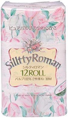 シルティロマントイレットペーパー １２ールダブル30ｍ×８パック入