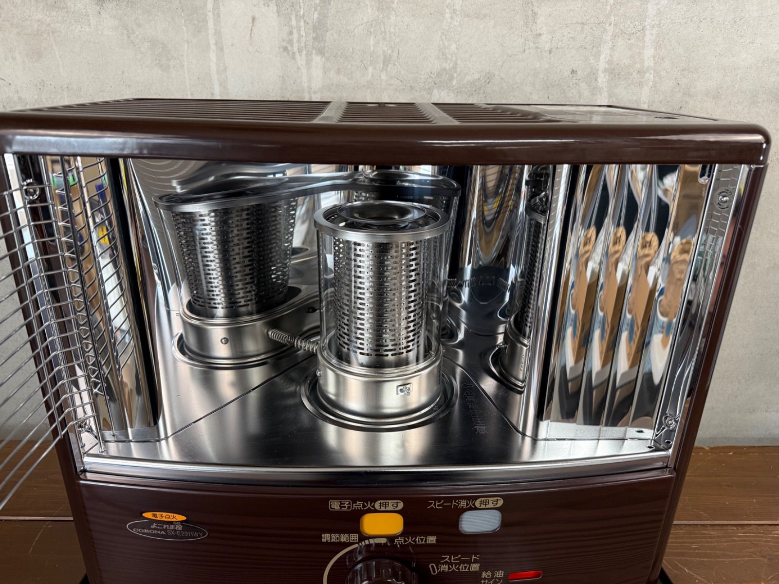 CORONA 節約 石油ストーブ SX-E2911WY タンク容量5L 燃費良好 CORONA