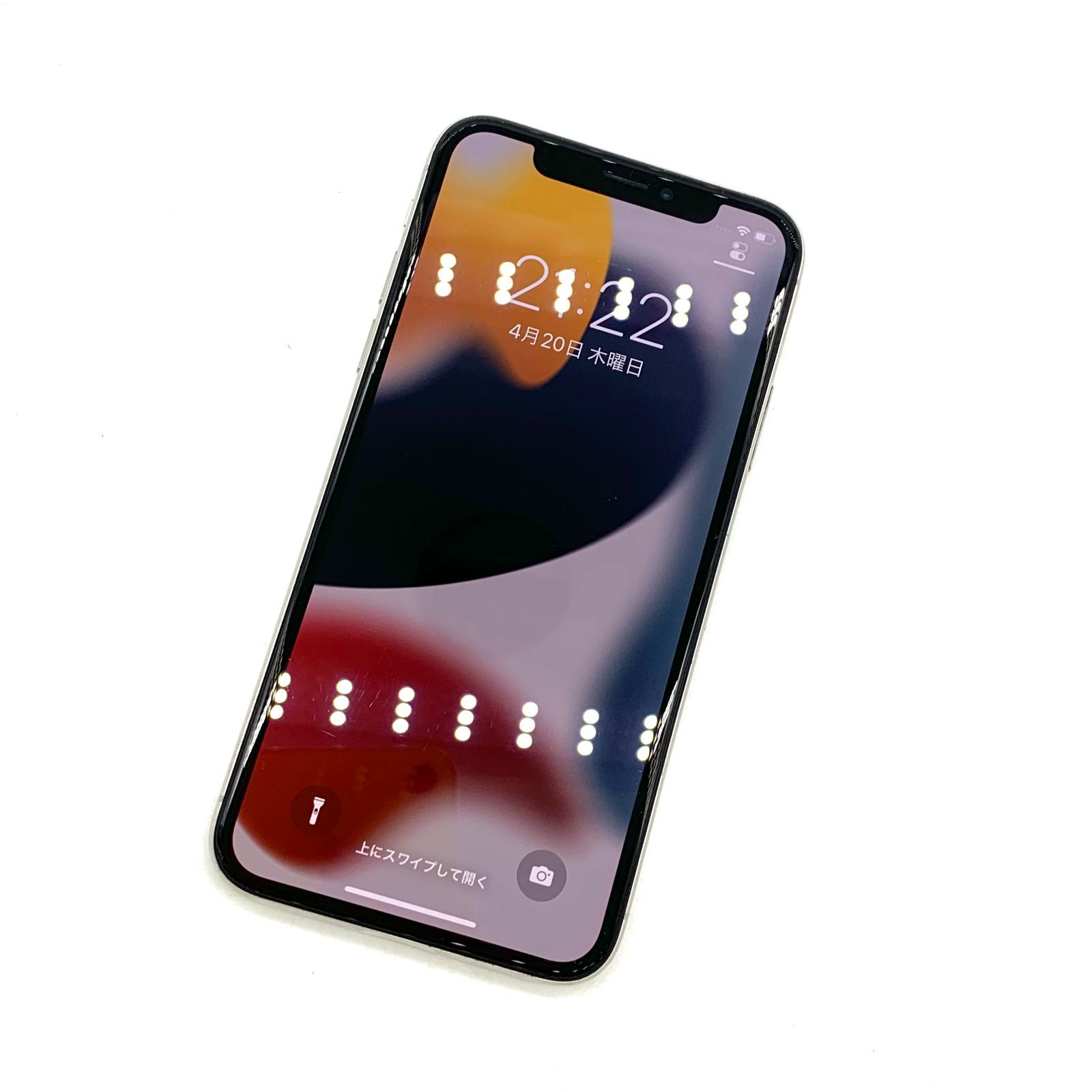 ▽【ジャンク品】SIMロック解除(Softbank) iPhoneX 64GB シルバー